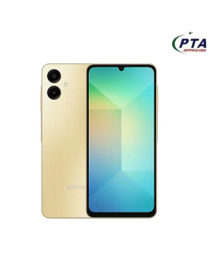 Samsung Galaxy A06-Gold-64GB - 4GB RAM - On Installments   -NomanT ( 3 Months 0% Percent Profit Product Available On 48 Months Installment )